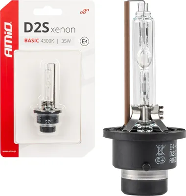 Immagine prodotto di Lampadina allo xeno D2S 4300K BASIC AMIO-03860 per veicoli con luce allo xeno