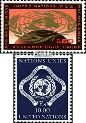 Produktbild von Briefmarken UNO - Genf 1970 Mi 9-10 (kompl.Ausg.) postfrisch Freimarken