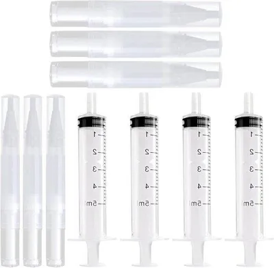 Image de Stylos correcteurs pour murs - Lot de 10, 6 stylos rechargeables avec 4 seringues de 5 ml