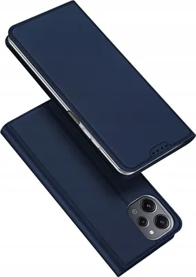 Image de Dux Ducis Leather Skin Pro Case pour Xiaomi Redmi 12 / Redmi 12R - Bleu