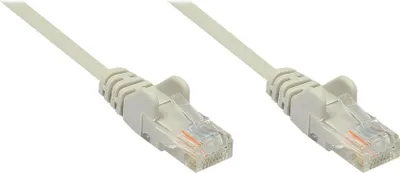 Produktbild von Patchkabel, Cat. 6, U/UTP, grau, 0,5m, Good Connections®