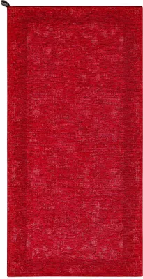 Image de Tapis velours antidérapant DUBLINO 55X140 cm ROUGE | GalleriaFarah1970
