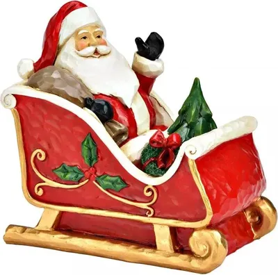 Produktbild von Weihnachtsmann auf Schlitten