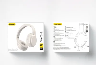 Obrázek produktu pro Dudao Bezdrátová sluchátka do uší Anc White