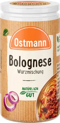 Zdjęcie produktu dla Mieszanka przyprawowa Ostmann Bolognese o delikatnym smaku Opakowanie 50 g