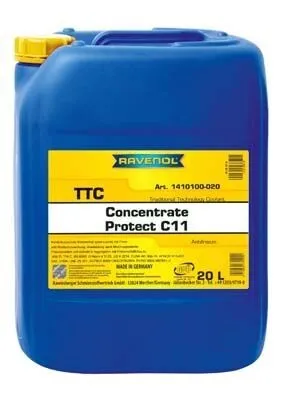 Produktbild von RAVENOL TTC Concentrate Protect C11 Kühlmittel Kühlerfrostschutz 20L Gelb Antifreeze Konzentrat G11