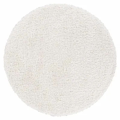 Image de Tapis shaggy tissé UNILA avec motif uni