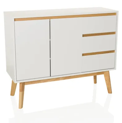 Produktbild von hjh LIVING Sideboard TAROLO I Kommode Schrank 80.0 x 97.0 x 34.0 cm