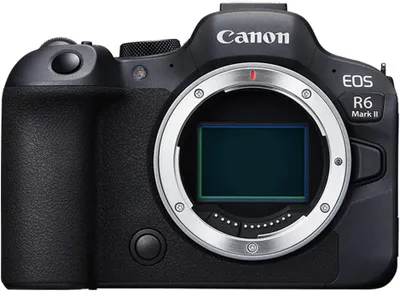 Produktbild von EOS R6 Mark II - Spiegellose Vollformat (Hybridkamera mit Autofokus & Motiverkennung, 4k Videokamera, 40 Bilder pro Sekunde,WIFI,Bluetooth,KI-Steuerun