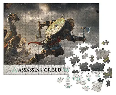 Produktbild von Dark Horse Assassin's Creed Valhalla Puzzle Fortress Assault (1000 Teile) DAHO3007-693