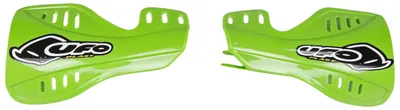 Obrázok produktu pre Chrániče rúk UFO PLAST, kryt rukoväte pre Kawasaki KX 125 / 250 cm³, rok výroby 2004 – 2008, farba: zelená, OEM