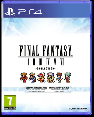 Produktbild von Square Enix Final Fantasy I-VI Collection, PlayStation 4, RP (Rating Pending), Physische Medien