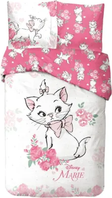 Produktbild von Disney AristoCats Bettbezug  - 140 x 200 cm -65x65cm - Baumwolle