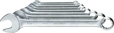 Productafbeelding van Gedore ring-steeksleutelset 8-delig 3/8-1AF 7-08 A