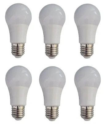 Produktbild von 6x LED Standard Leuchtmittel E27 A55 8W 8 Watt 600 Lumen 3000 K