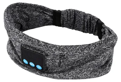 Zdjęcie produktu dla Słuchawki Bluetooth do spania, bezprzewodowe opaski na głowę z słuchawkami, z możliwością prania, z odpinanymi maskami na oczy, idealne do spania, relaksu i podróży