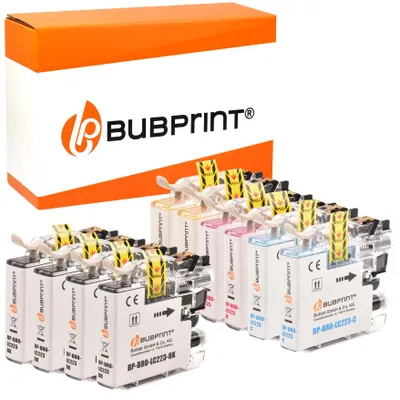 Produktbild von 10 Druckerpatronen kompatibel für Brother LC-223 LC-225 LC-227 für DCP-J4120DW DCP-J562DW MFC-J4420DW MFC-J4620DW MFC-J480DW MFC-J5320DW