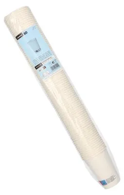 Produktbild von 2000 Papstar Automatenbecher, Pappe To Go 0,18 l Ø 7 cm, 9,2 cm weiss 90383