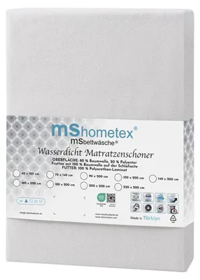 Image de Protection imperméable pour matelas, 100 x 200 cm - Respirante et lavable