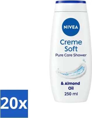 Immagine prodotto di NIVEA Crema Doccia Soft 250 ml - Confezione risparmio - 20 pezzi