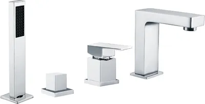 Produktbild von Mexen Cube Wannenbatterie, Chrom - 72932-00