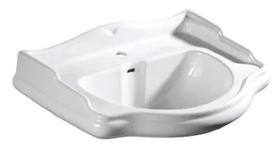 Zdjęcie produktu dla Sapho Kerasan Retro - Umywalka ceramiczna 690x520 mm, biała 104601