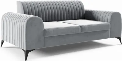 Zdjęcie produktu dla LIKMA Sofa 2-osobowa ELSA 174x77x93 cm Błękitna Tkanina Fresh 33