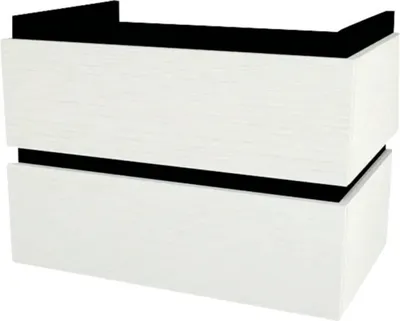 Obrázek produktu pro Koupelnová skříňka pod umyvadlo Devo Viva 2.0 bílá 69 x 51 x 44 cm VV2-SU2S69x51-F104