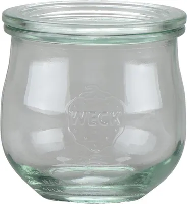 Produktbild von Tulpe-Glas "Cucinare" Rundrand 370 ml Weck-Glas, Rundrand-Deckel