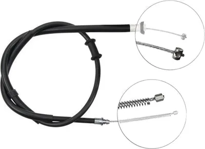 Produktbild von A.B.S. Handbremsseil Seilzug Feststellbremse für FORD KA (RU8) Hinten Links K16937