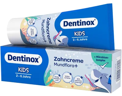 Produktbild von Dentinox Zahncreme Mundflora Kids 75 ml