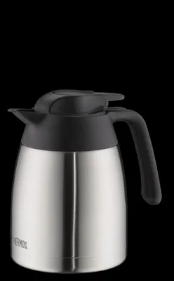 Productafbeelding van THERMOS THV, 1,0 liter, geïsoleerde kan, 1,0 liter, roestvrij staal, mat | Artikelnummer: 4026205100 | EAN: 5010576929488
