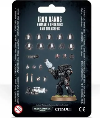 Produktbild von Warhammer 40.000 Iron Hands Primaris Upgrades and Transfers