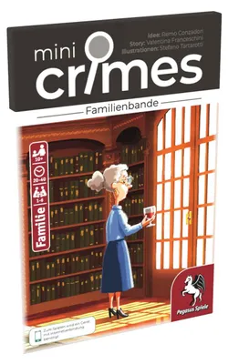 Produktbild von MiniCrimes Familienbande | Kooperatives Krimispiel ab 10 Jahren