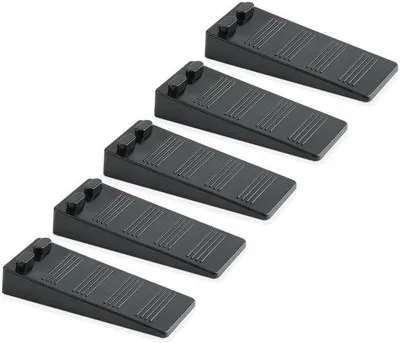 Obrázek produktu pro Protiskluzová zarážka do dveří z vysoce kvalitního materiálu, černá, z jednoho kusu