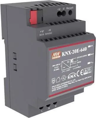 Obrázek produktu pro Napájecí zdroj KNX 640mA s integrovanou tlumivkou KNX-20E-640