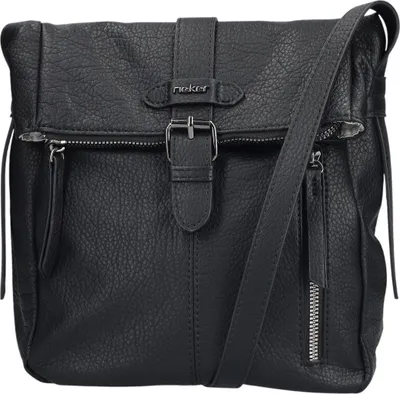 Obrázek produktu pro Dámská černá crossbody kabelka Rieker H1103-00