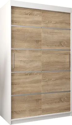 Produktbild von Kleiderschrank, Schiebetürenschrank Schlafzimmer, Schrank VERONA 1 120 cm