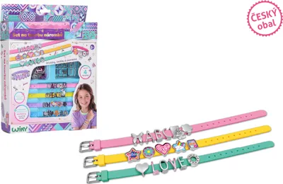 Produktbild von Herstellung von Armbändern mit Buchstaben – tschechische Verpackung