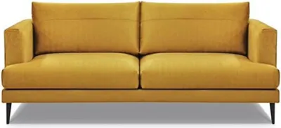 Produktbild von Casa Padrino Luxus Samt Sofa 184 x 90 x H. 76 cm - Verschiedene Farben - Modernes Wohnzimmer Sofa - Moderne Wohnzimmer Möbel