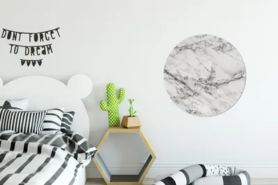 Produktbild von MuchoWow® - Wand Kreis - Das Schlafzimmer - Die Bilder - Wandmalerei - Kunst für das Haus - das Plastik