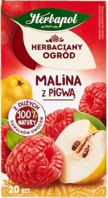 Zdjęcie produktu dla Herbaciany Ogród herbatka owocowa malina z pigwą 20tb/54g