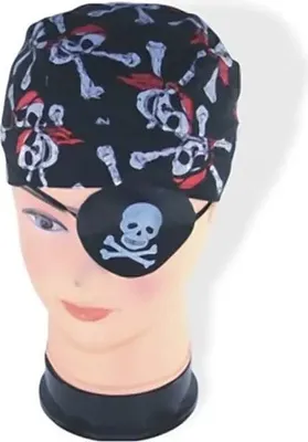 Produktbild von Augenklappe mit Totenkopf