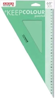 Zdjęcie produktu dla ARDA KCP6030, Linijka biurkowa, Plastik, Zielony, cm, 300 mm, Blister