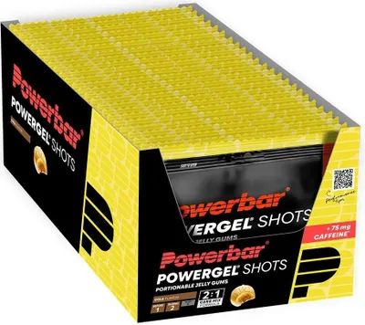 Zdjęcie produktu dla PowerBar POWERGEL SHOTS, Żel energetyczny, Przed i podczas aktywności, Cola, Tubka, 352 kcal, 1495 kJ