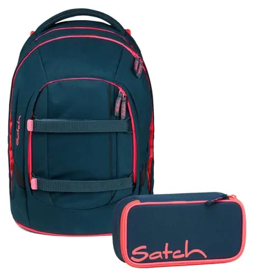 Produktbild von Satch Schulrucksack-Set PACK Pink Phantom 2-teilig, inkl. Mäppchen