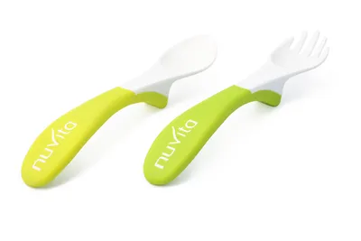 Obrázek produktu pro Jídelní sada lžička s vidličkou, Green