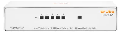 Immagine prodotto di Hewlett Packard Enterprise Aruba Instant On 1430 5G Unmanaged L2 Gigabit Ethernet (10/100/1000) Bianco