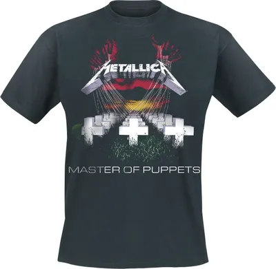 Produktbild von Metallica T-Shirt Herren Master Of Puppets schwarz M