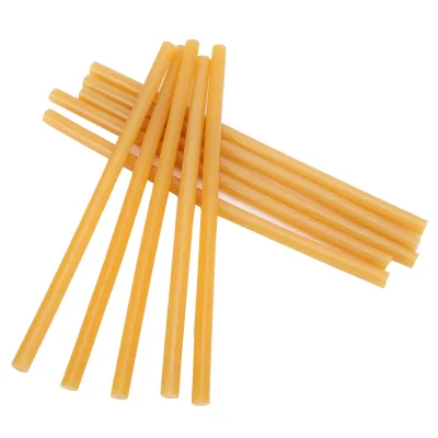 Image de 10 bâtons de colle thermofusible à forte adhérence, pour pistolets à colle, outil de réparation pour les bosses de voitures, dimensions : 10,6 x 0,4 pouces